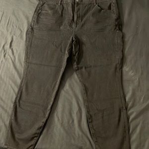 American Eagle Black Curvy Super HiRise Jegging